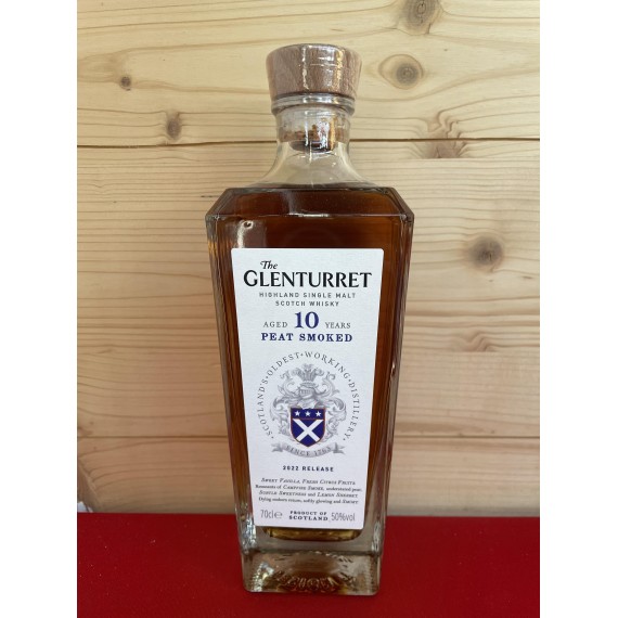 Whisky The Glenturret 10 Ans Peat Smoked Ecosse Diva 