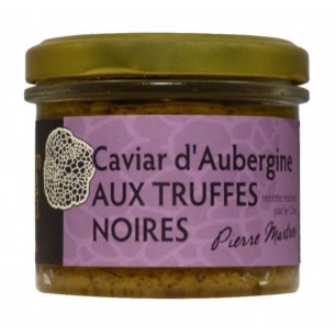 Caviar d'aubergine à la truffe noire - Maison de la truffe et du vin