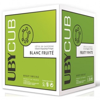 Bib 5L blanc sec fruité Uby Cub - 
