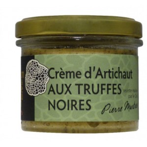 Crème d'artichaut à la truffe noire - Maison de la truffe et du vin