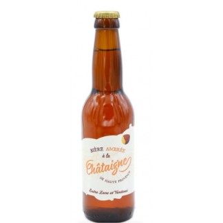 Bière ambrée à la châtaigne - Entre Lure & Ventoux - Famille Burcheri