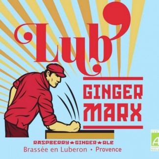 Bière Lub' Ginger Marx - Brasserie Lub'