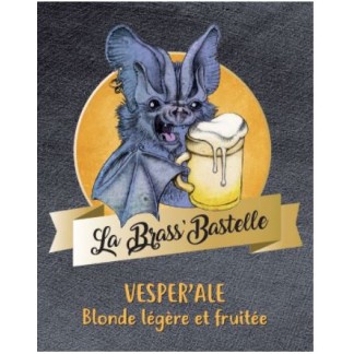 BIERE BLONDE VESPER'ALE BRASS'BASTELLE 33CL - Brass'Bastelle