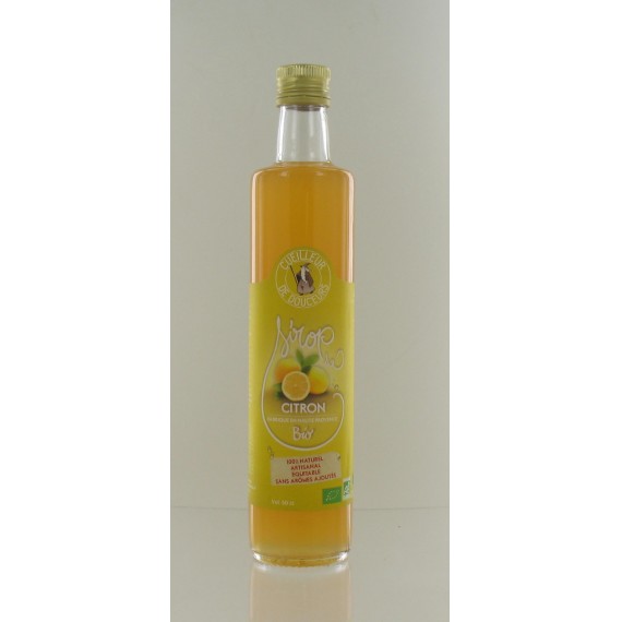 Sirop de Citron artisanal   