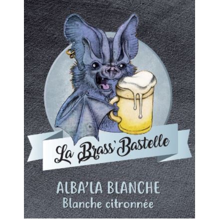 BIERE BLANCHE ALBA'LA BRASS'BASTELLE 33CL