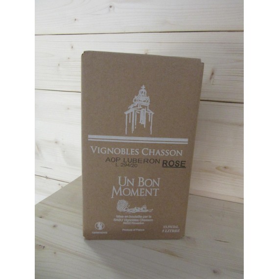 Un Bon Moment rosé 5L Chasson - Château Blanc, Vignobles Chasson Vin Sans Indication Géographique