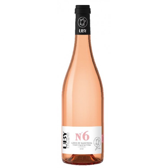 Uby N°6 Rosé UBY Côtes de Gascogne