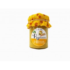 Moutarde Olives noires et Miel - La Roumanière