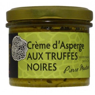 Crème d'asperge à la truffe noire - Maison de la truffe et du vin