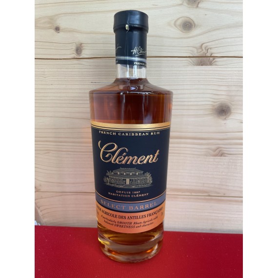 Rhum Clément Select Barrel 70cl JM 