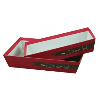 Corbeille cartonnée 36x27x7cm CAV'SERVICE 