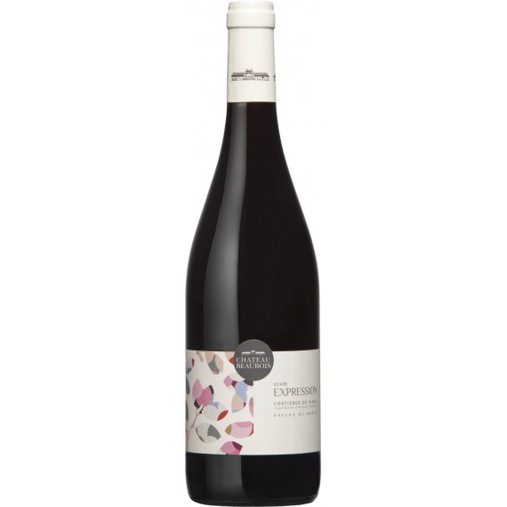 Expression Rouge - Château Beaubois Beaubois - Château Beaubois  AOC Costières de Nîmes 