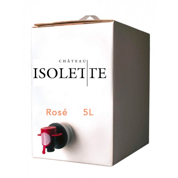 BIB 5L Isolette Rosé Isolette - Château de l'Isolette AOP Luberon