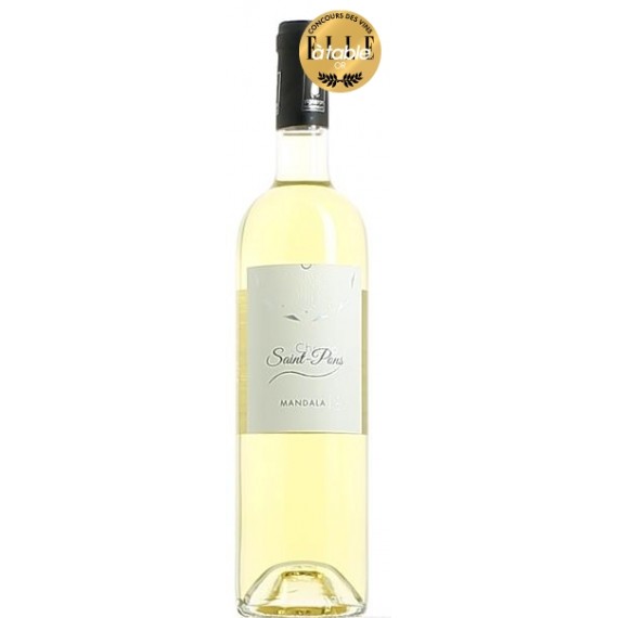 Mandala Blanc Magnum - Château St Pons Saint Pons - Château Saint Pons AOP Ventoux