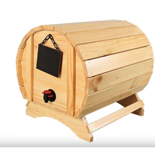 Fût bois pour BIB 5/10L CAV'SERVICE 