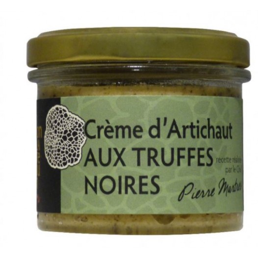 Crème d'artichaut à la truffe noire  