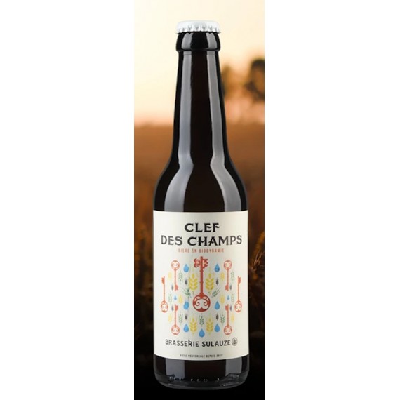 Bière Blonde Clef des champs - Sulauze Bio  