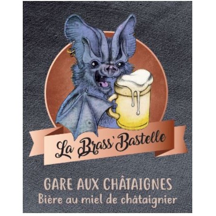 BIERE GARE AUX CHATAIGNE BRASS'BASTELLE 33CL  
