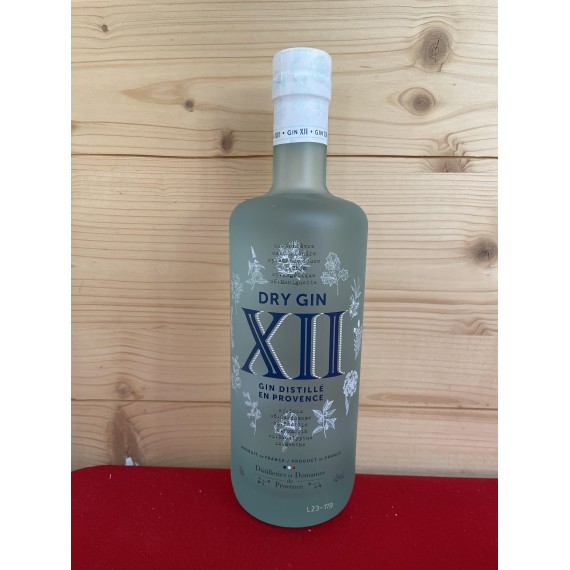 Gin XII Distillerie De Forcalquier 70cl  