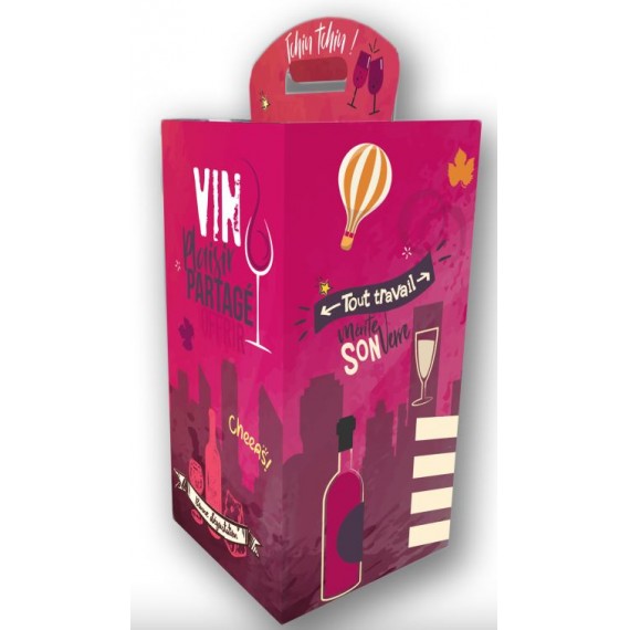 Valisette à garnir (ou 4 bouteilles) CAV'SERVICE 