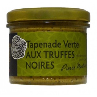 Tapenade verte à la truffe noire - Maison de la truffe et du vin