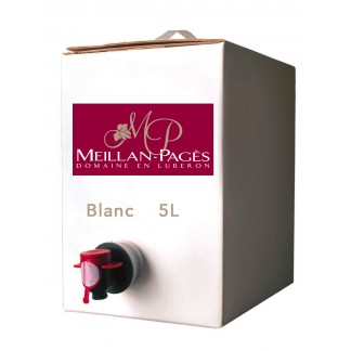 Blanc BIB 5L - Meillan Pagès - Domaine Meillan-Pagès