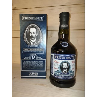 Presidente Marti 15 ans sous étui - Oliver & Oliver