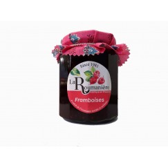 Confiture de Framboise bio - La Roumanière