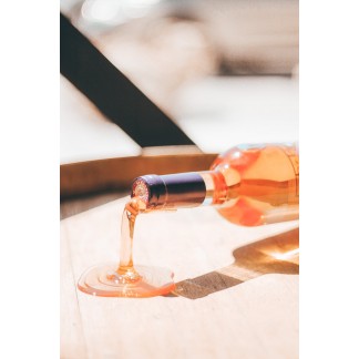 Porte-bouteille Cascade rosé - Vinolem