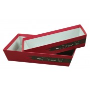 Corbeille cartonnée 36x27x7cm - CAV'SERVICE