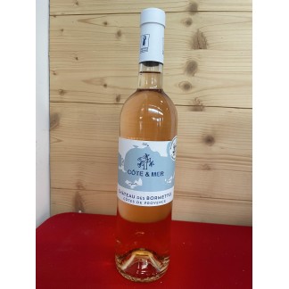 Cote et Mer rosé Provence Château Des Bormettes - 