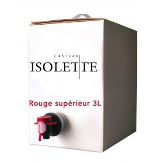 BIB 3L Rouge Supérieur Isolette - 