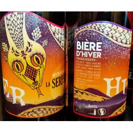 BIERE D'HIVER LA SERPENTINE - 