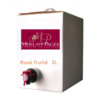 BIB 3L Rosé Fruité - Domaine Meillan Pagès - 