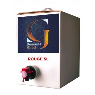 Bib 5L Rouge - Girod - Girod - Domaine Girod
